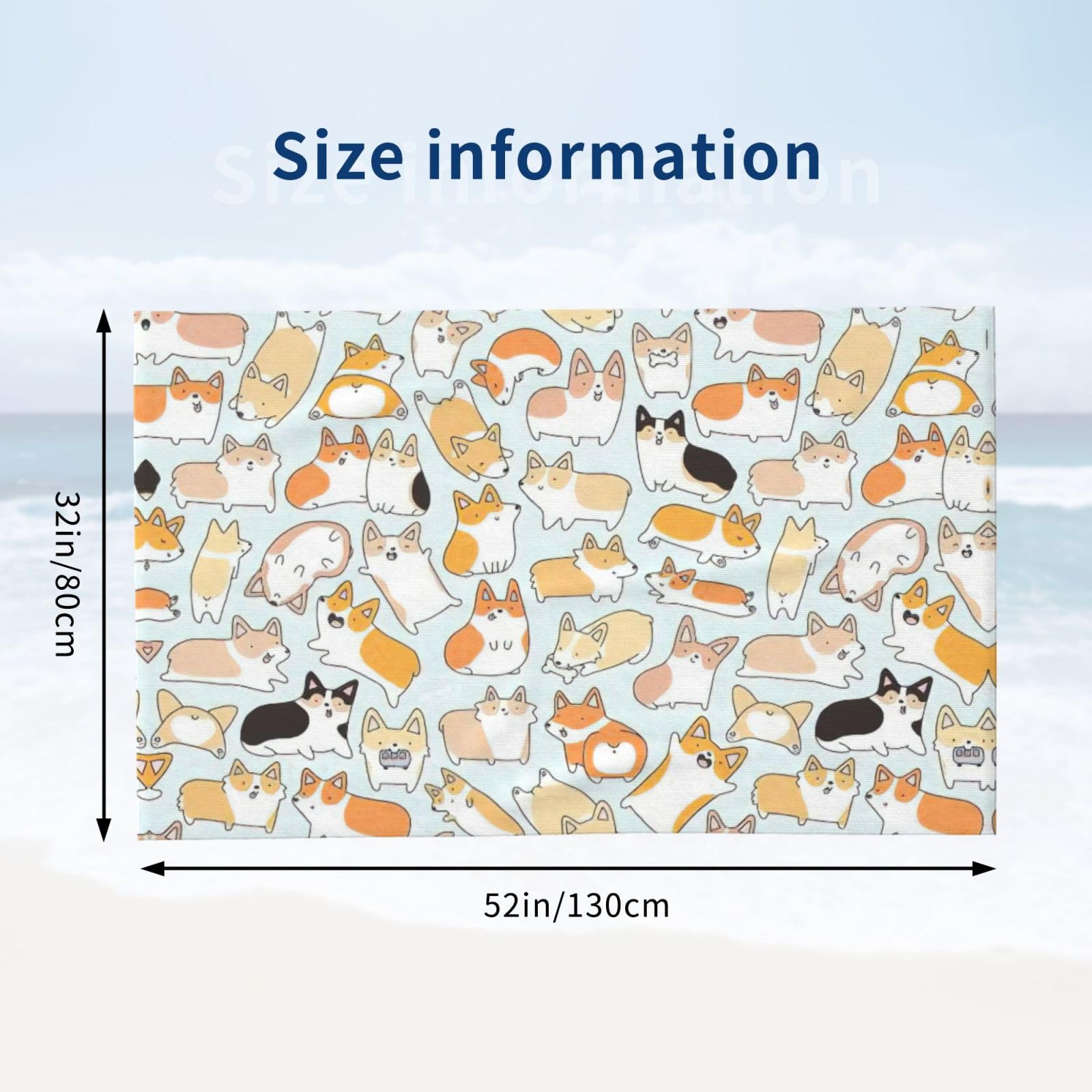 Corgi Duże ręczniki kąpielowe premium do codziennego użytku miękkie ręczniki kąpielowe chłonne hotel spa prysznic ręczniki kąpielowe