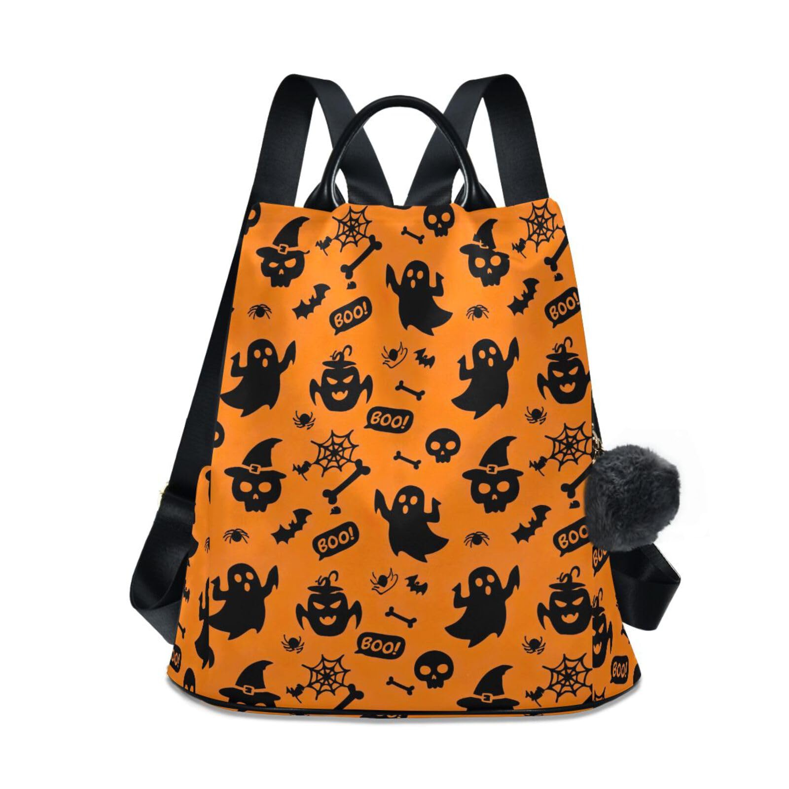 Sac à dos Halloween Black Ghosts résistant pour protéger vos affaires - 8