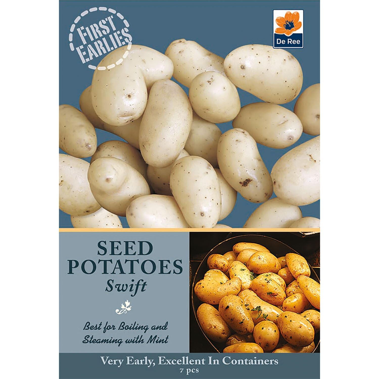 Seed Potatoes, Grow Your Own delicious potatoes (Swift First earlies)
