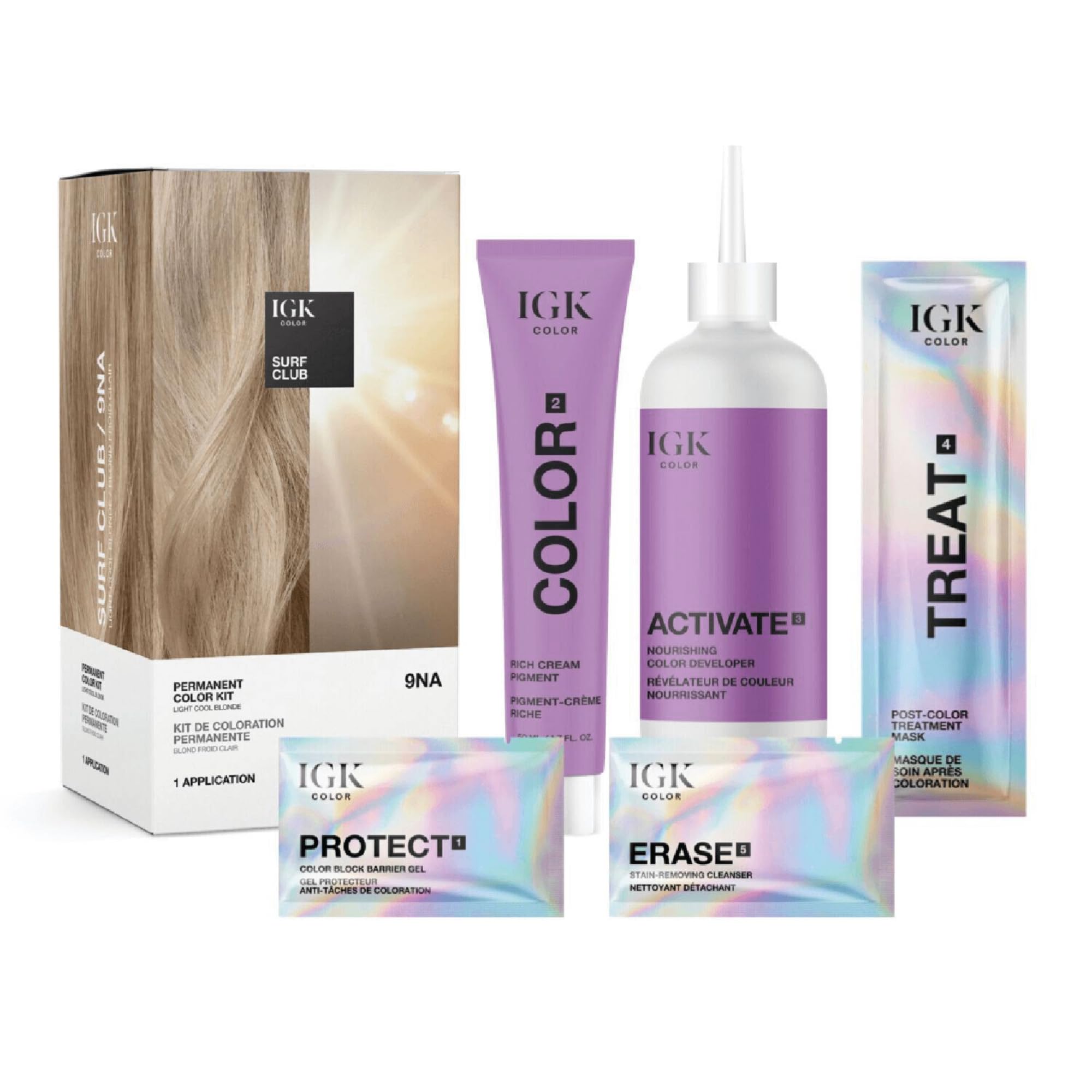 IGK Permanent Hair Color Kit
