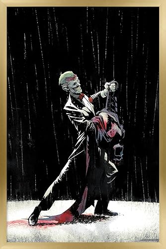 Miniatura 31 de Trends International DC Comics Joker - Póster de pared con texto en inglés "Dancing In The Dark", 34 pulgadas de largo x 22.4 W, versión premium sin