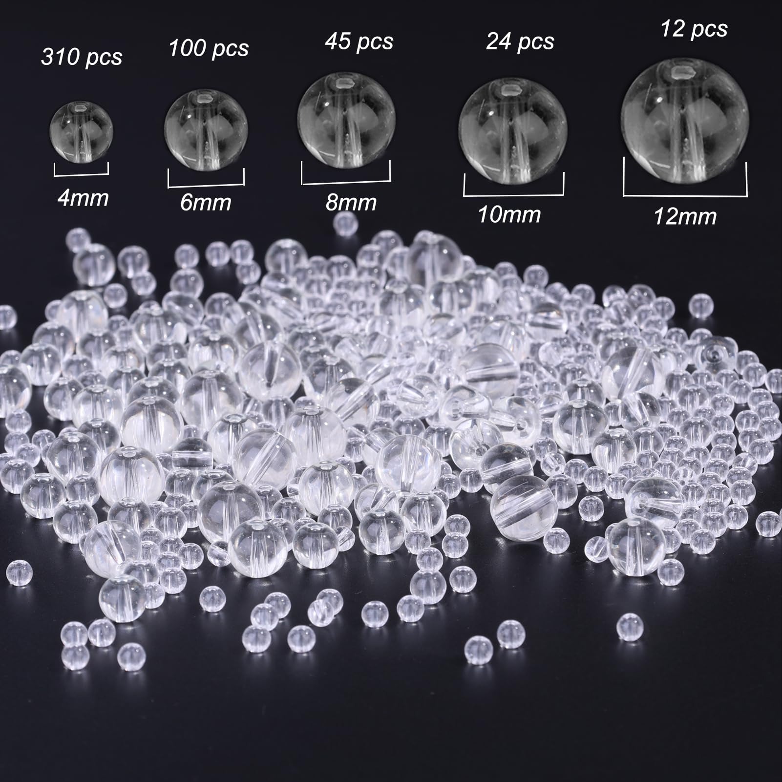 Perle Sfaccettate In Vetro Ceco Da 4 Mm, Lucidate A Fuoco, (50) O (100 - Foto 10