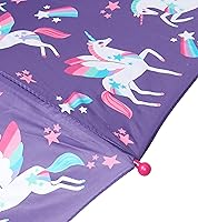 Vista 19 de Hatley - Paraguas estampadas para niña Corazones azul marino y blanco.