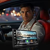 Vista 7 de KENWOOD DMX709S eXcelon Pantalla Táctil Capacitiva de 6.95 Pulgadas, Estéreo de Coche, CarPlay y Android Auto, Bluetooth, Radio HD AM/FM