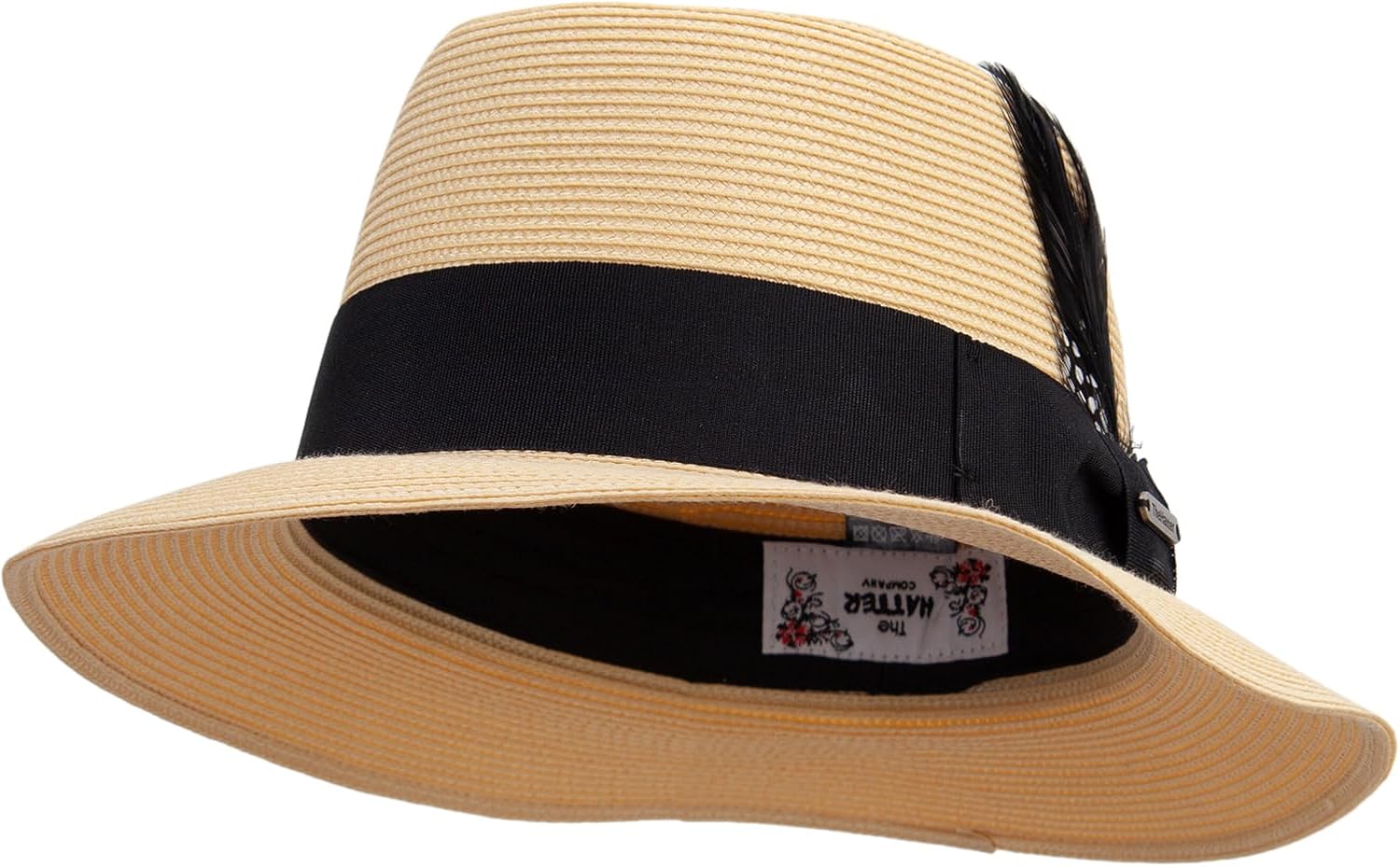 PP Panama with Feather Hat