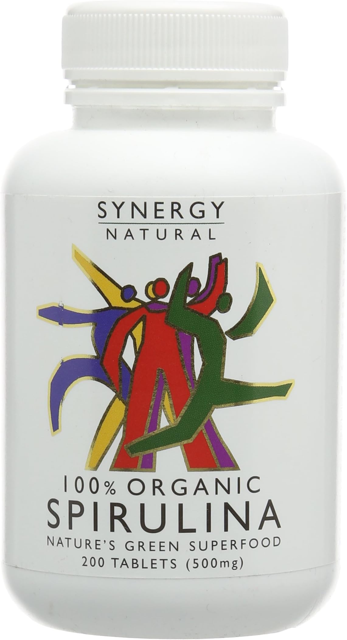 Synergy NaturalOrganic Spirulina Tablets, 200 Tablets