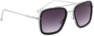 ROYAL SON Unisex Sunglasses For Men Women (Black Gradient Lens) Price In India