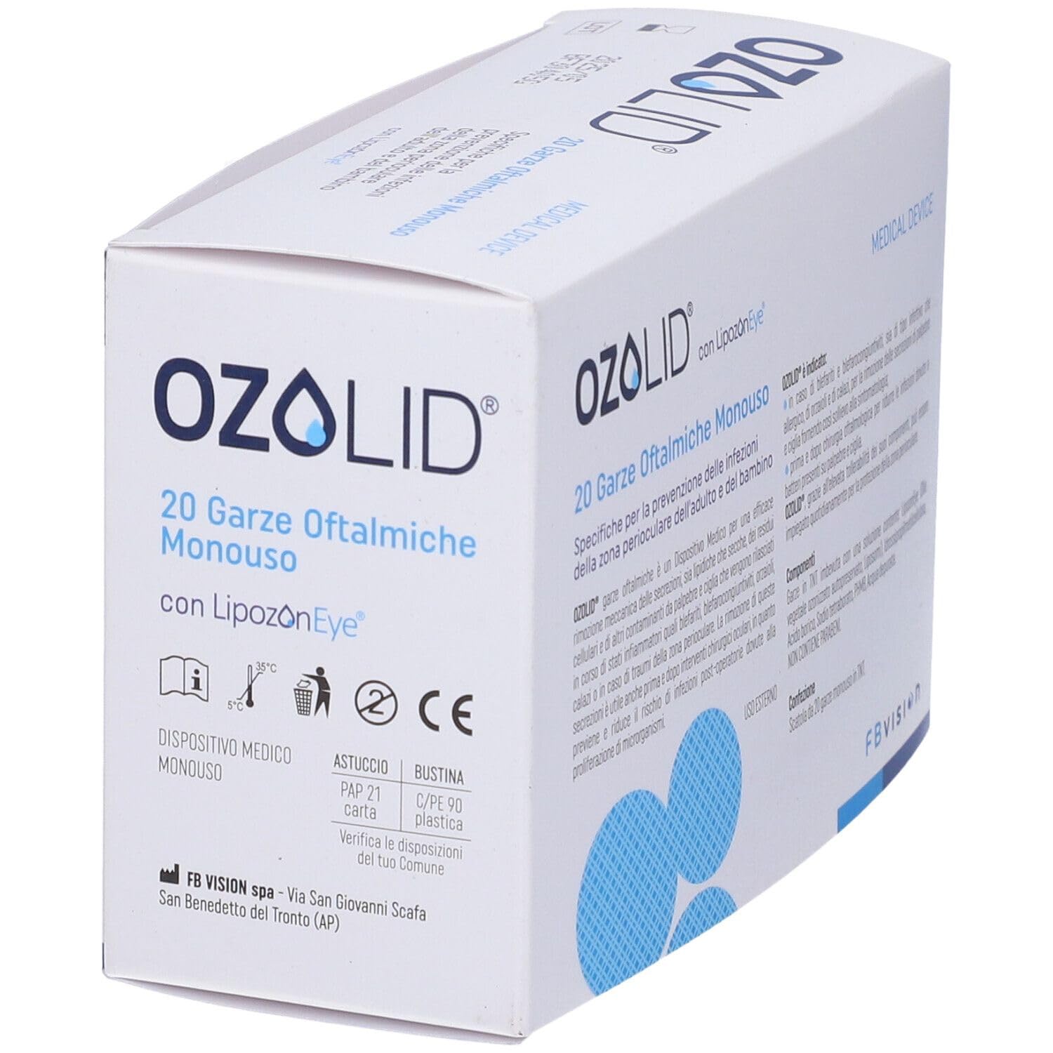 OZOLID GARZA LIPOZONEYE 20PZ - TRE CONFEZIONI KIT CONVENIENZA