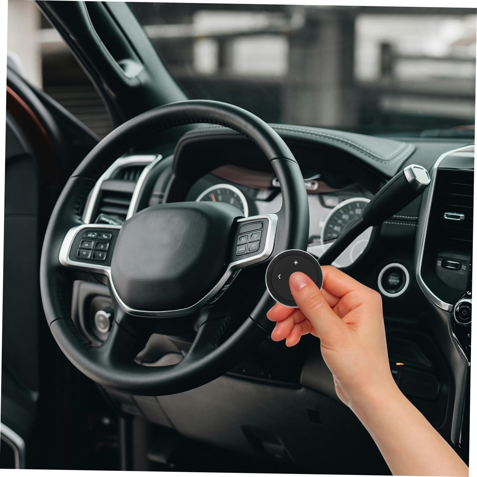 HOLIDYOYO Control Remote Car Media Controller for Volume Music Control Compatible with Vehicles Durable Automotive Interior Accessory