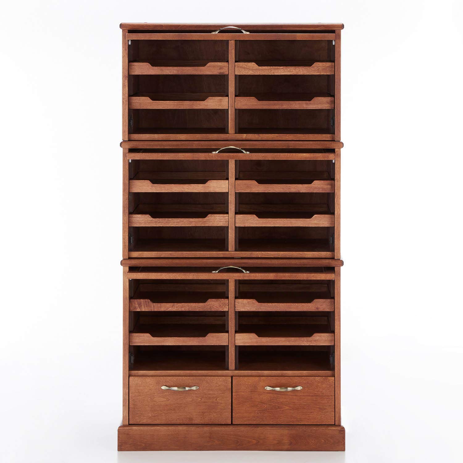 Amazon.co.jp: [ベルメゾン] キャビネット シャツケース風 トレイ付き