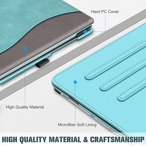 Miniatura 5 de Fintie Funda para Samsung Galaxy Tab S10 Lite/S10 FE/ S9 FE 5G 10.9 pulgadas/Tab S9 de 11 pulgadas con soporte para S Pen, cubierta protectora