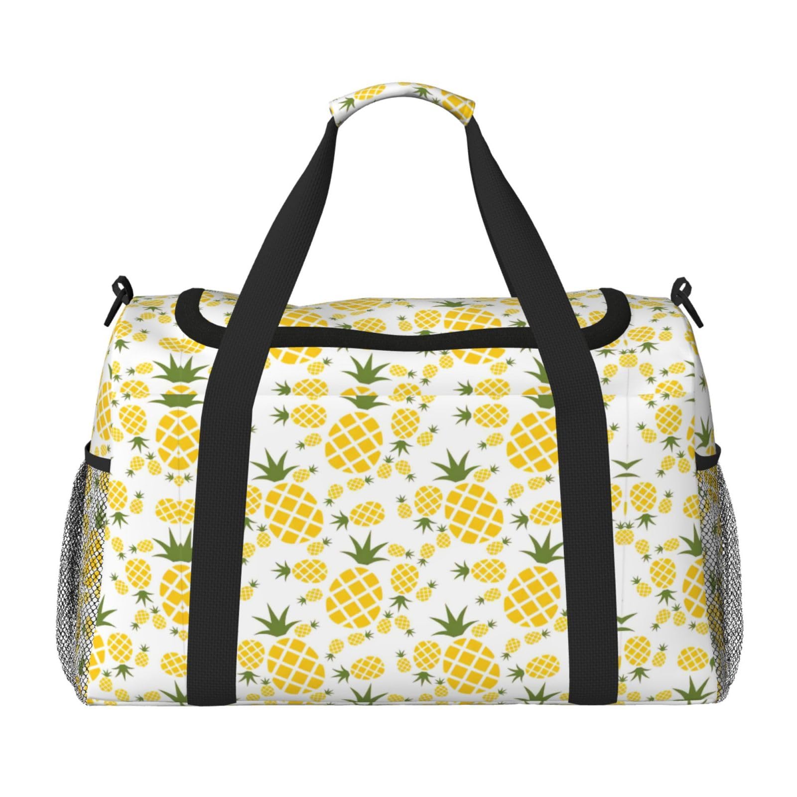 Ananas. (2) torba na ramię damska męska torba podróżna crossbody torebka torba na ramię torebki robocze codzienna torba hobo