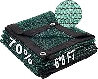 Vista 102 de LOVE STORY 6.5 x 6.5 pies, 40% de tela negra para sombra con ojales, malla de malla para jardín, cubierta de plantas, invernadero y patio