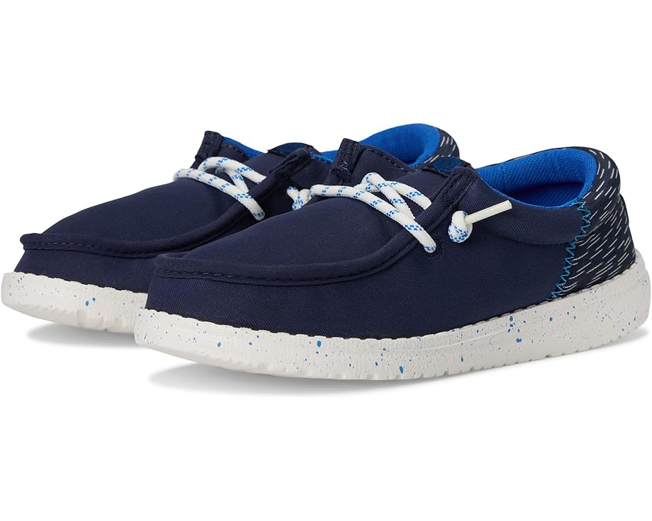 Hey Dude Kids Wally Funk Jersey Jacquard (Little Kid/Big Kid) - Pair View