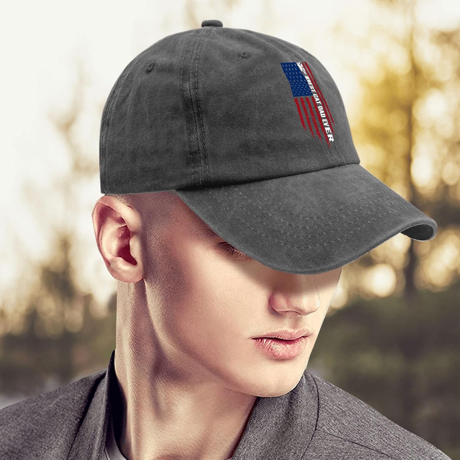 Best Cat Dad Ever Hat Gifts for Dad Hats for Men Womens & Birthday Hats & Birthday Hats & Fishing Hats &