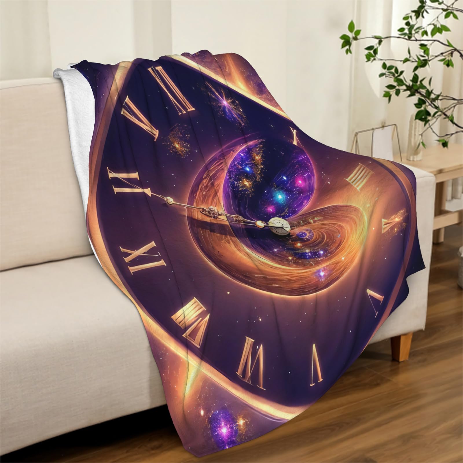 Manta de Franela Geométrico 180x200 cm Manta de Franela de Microfibra Sueño Manta de Felpa Suave para Sofá Cama Manta Polar Invierno Gruesa y Esponjosa Caliente