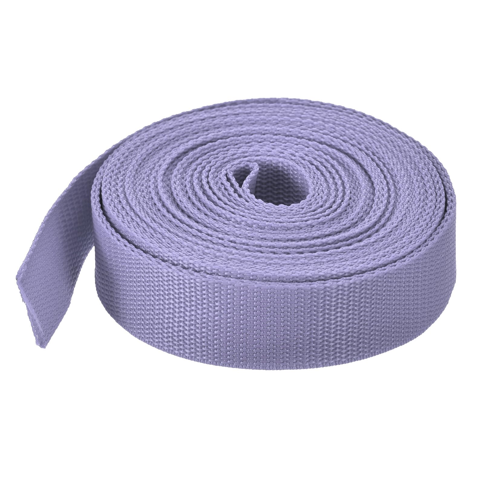 MECCANIXITY Lightweight Polypropylene Webbing Strap 1.5" 10 Yard Backpack Strapping Band Purple for Outdoor Luggage Cargo Straps