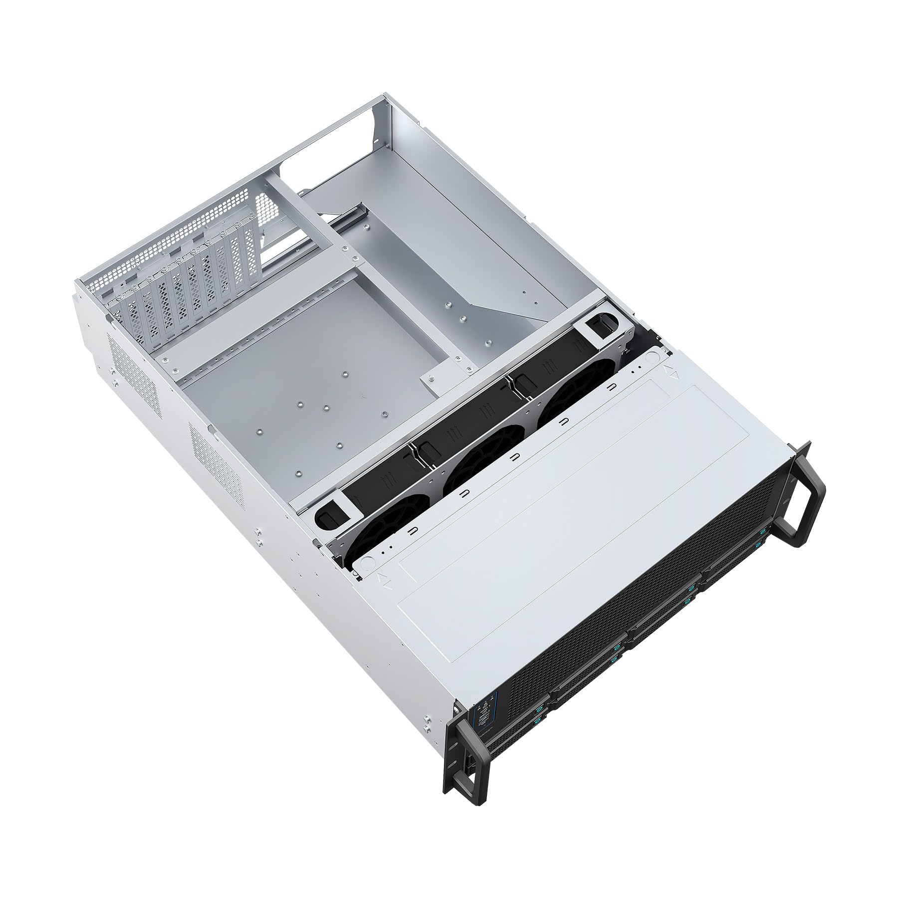 Box per server Rack Hot Swap 4U HSW4U6508 8 alloggi, Ottimizzato per IA e Progettato per supportare fino a 4 GPU