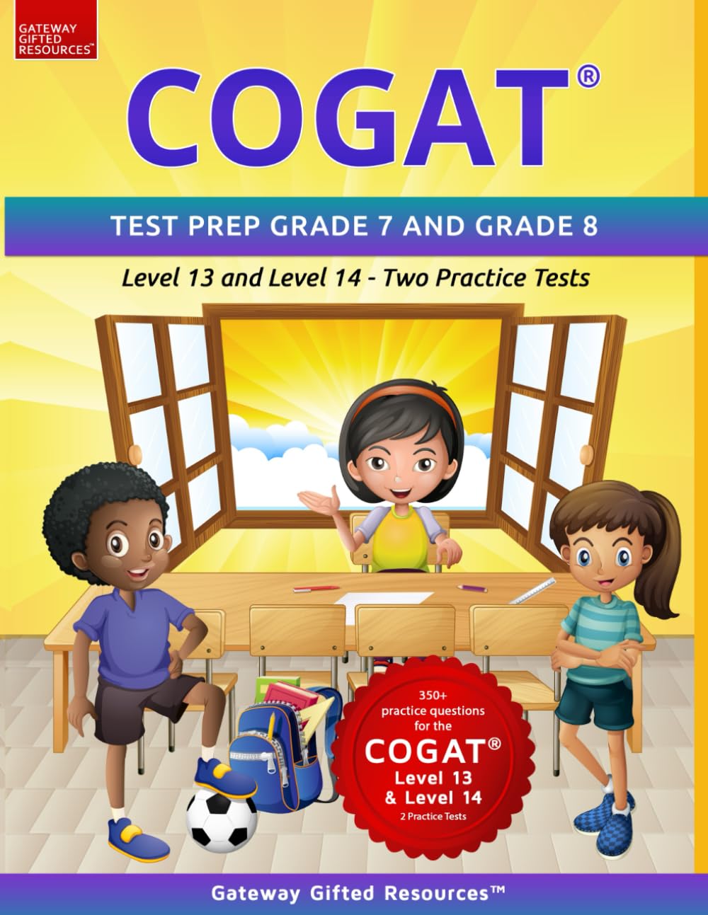 Amazon.com: COGAT Test Prep Grade 7 and Grade 8 Level 13 and Level 14 ...