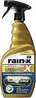 Vista 1 de Rain-X 630178 Limpiaparabrisas Cerami-X + Repelente de Agua, 16oz - Limpia Efectivamente Sin Dejar Vetas, Protege Contra Contaminantes y Manchas