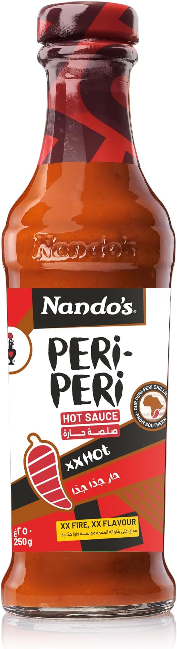 Nando'S Extra Hot Peri-Peri Sauce, 250 ml