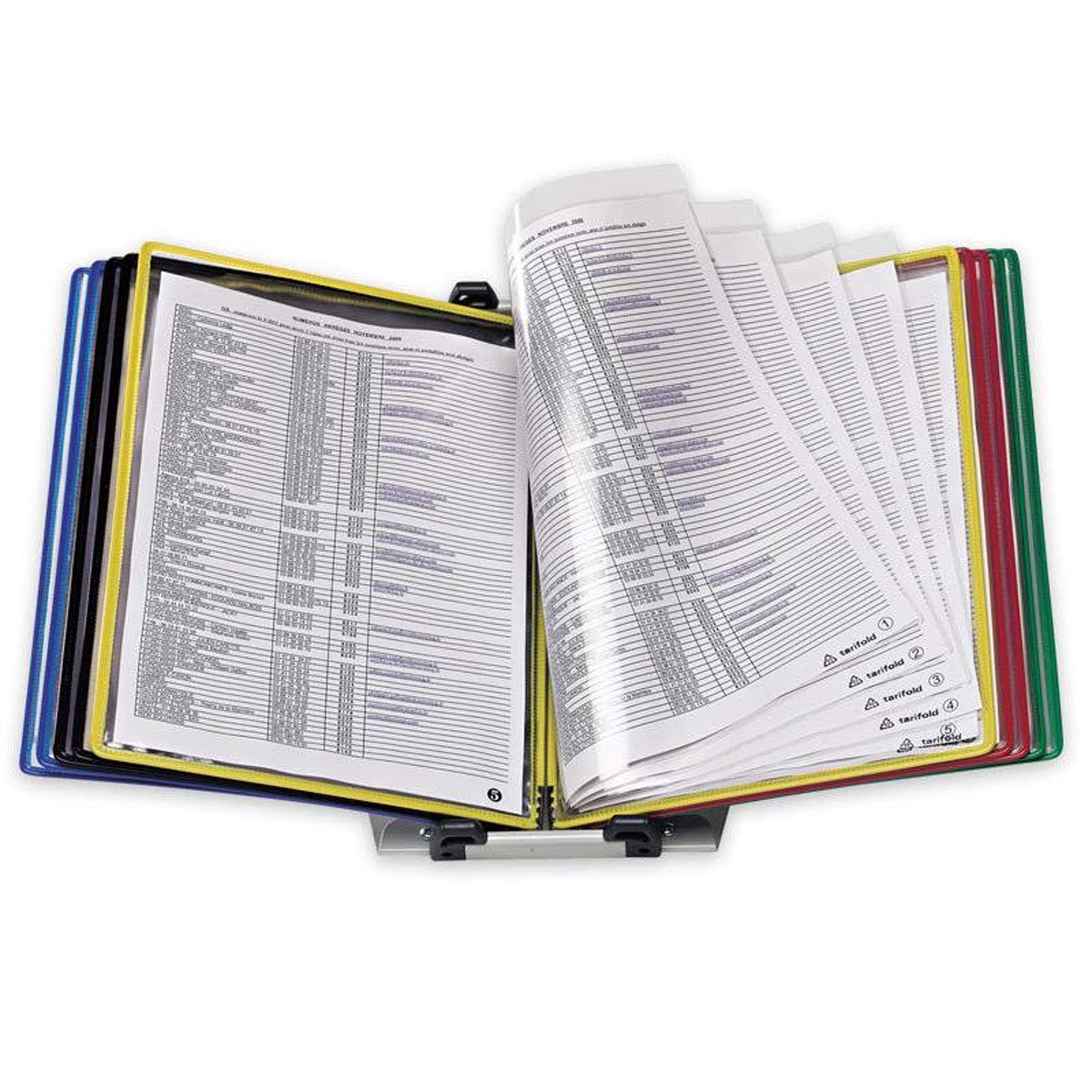 TarifoldFoldFive Desk Unit 50 Pockets Assorted Colors (D291F)