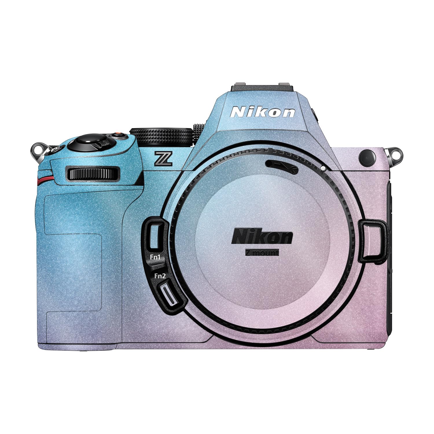 Glossy Glitter Camera Skin Compatible with Nikon Z5 II (2025) - Royal Haze - Premium 3M Vinyl Protective Wrap Decal Cover - Easy to Apply | Crafted in the USA by MightySkins