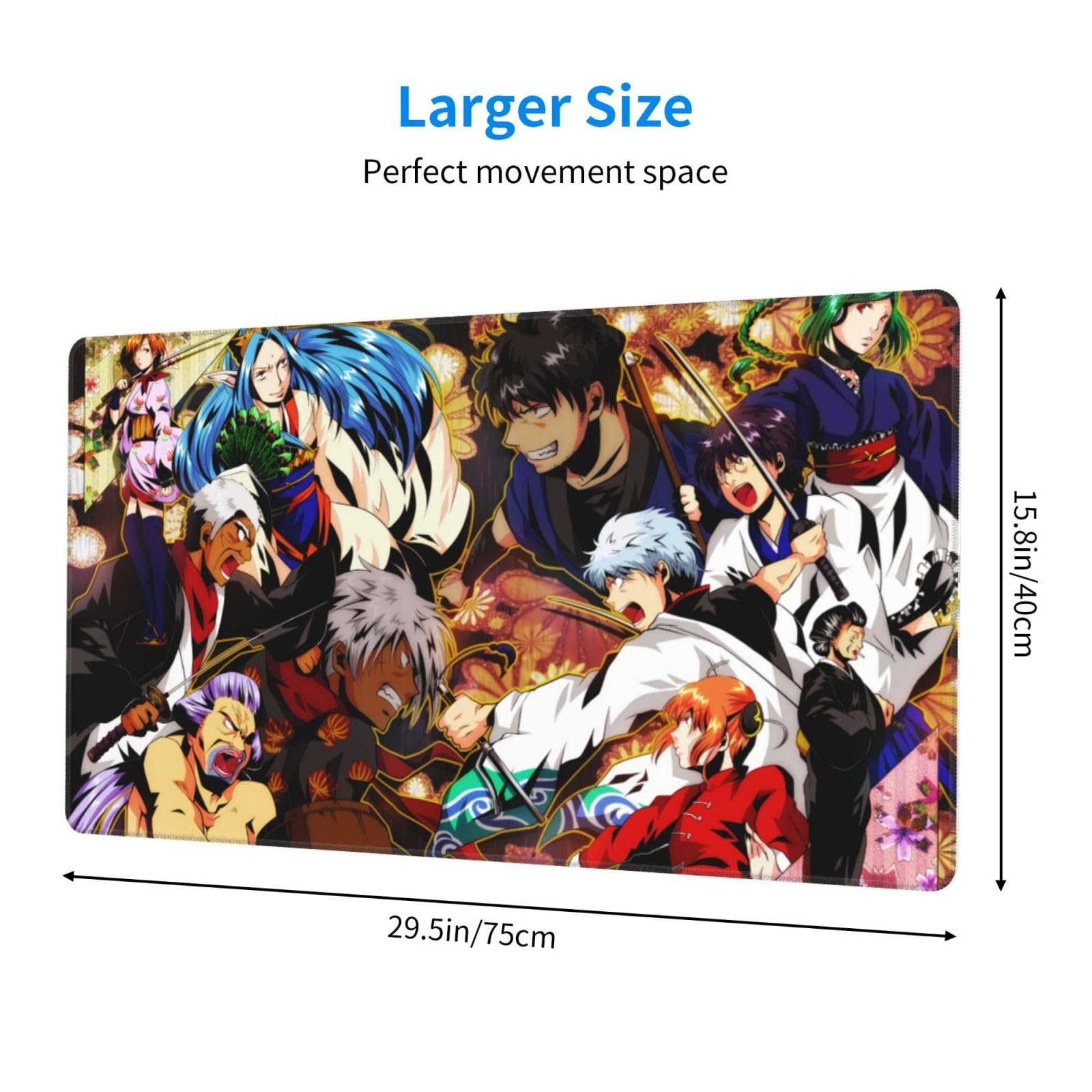Amazon.co.jp: マウスパッド 銀魂 ゲーミングマウスパッド 超大型