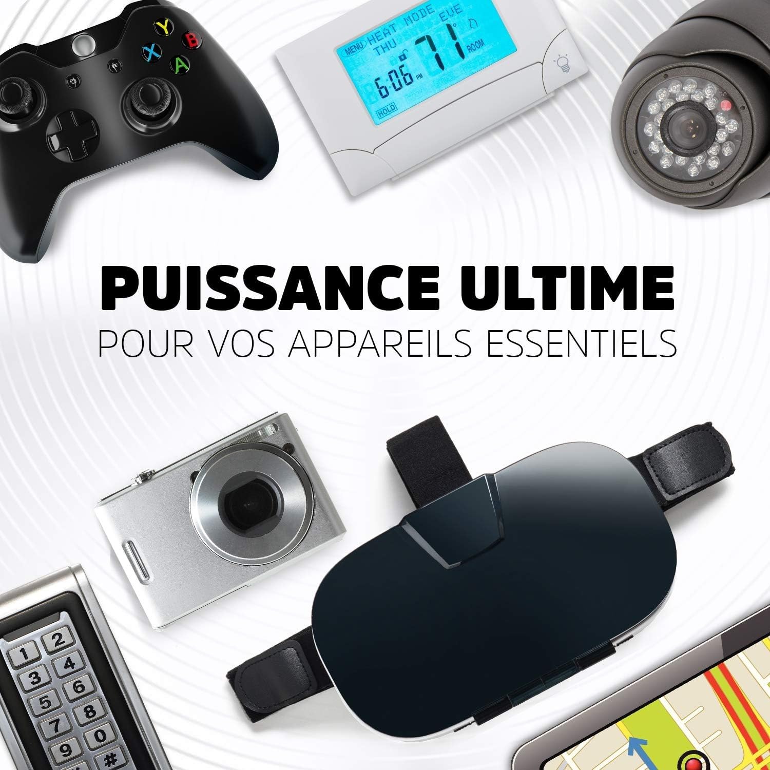 Energizer Ultimate Lithium Piles AA Lot de 4 - Longue Durée pour Appareils à Haute Consommation