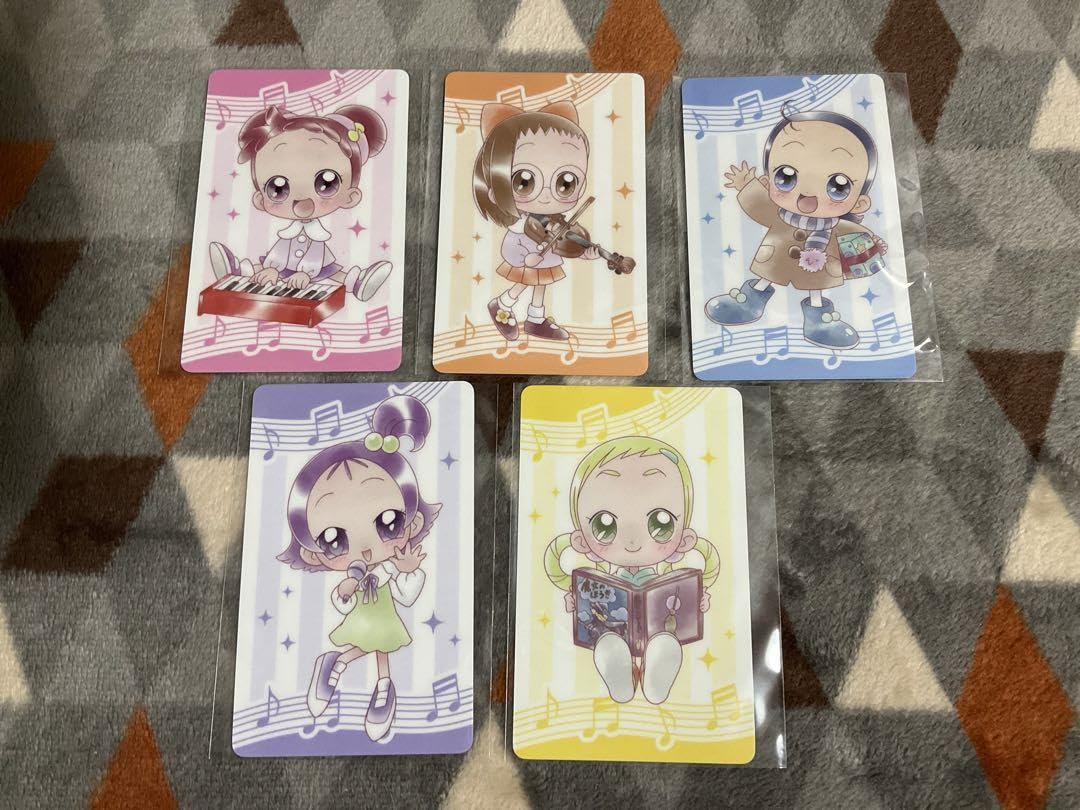 Amazon.co.jp: おジャ魔女どれみ 幼少期 コレクションカード 全5種