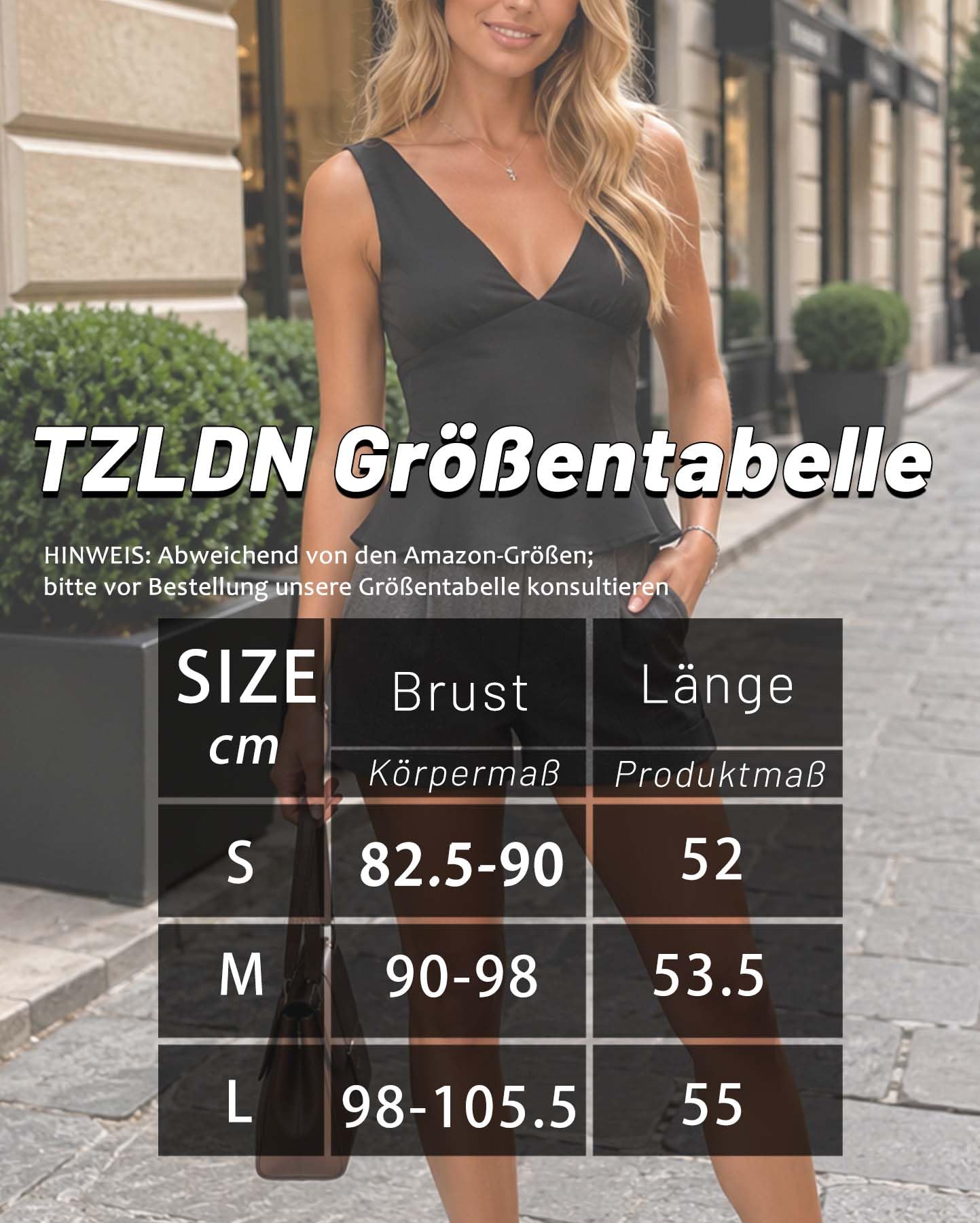TZLDN Débardeur en soie pour femme | Haut sans manches, coupe cintrée, élégant, fête, loisirs