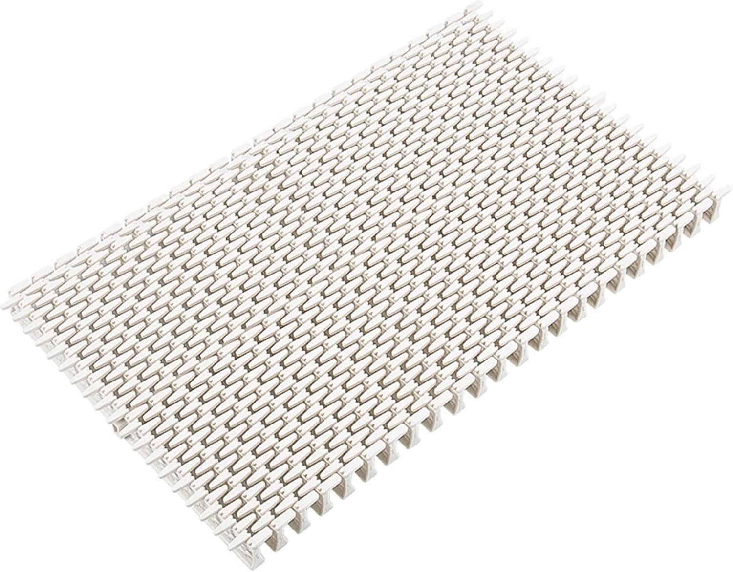 Generico Griglia di Scarico in plastica per Piscine, griglia di drenaggio in plastica per Piscine, docce e Strade, Resistente e Facile da installare (Bianca, 18 cm, 6 Pezzi)