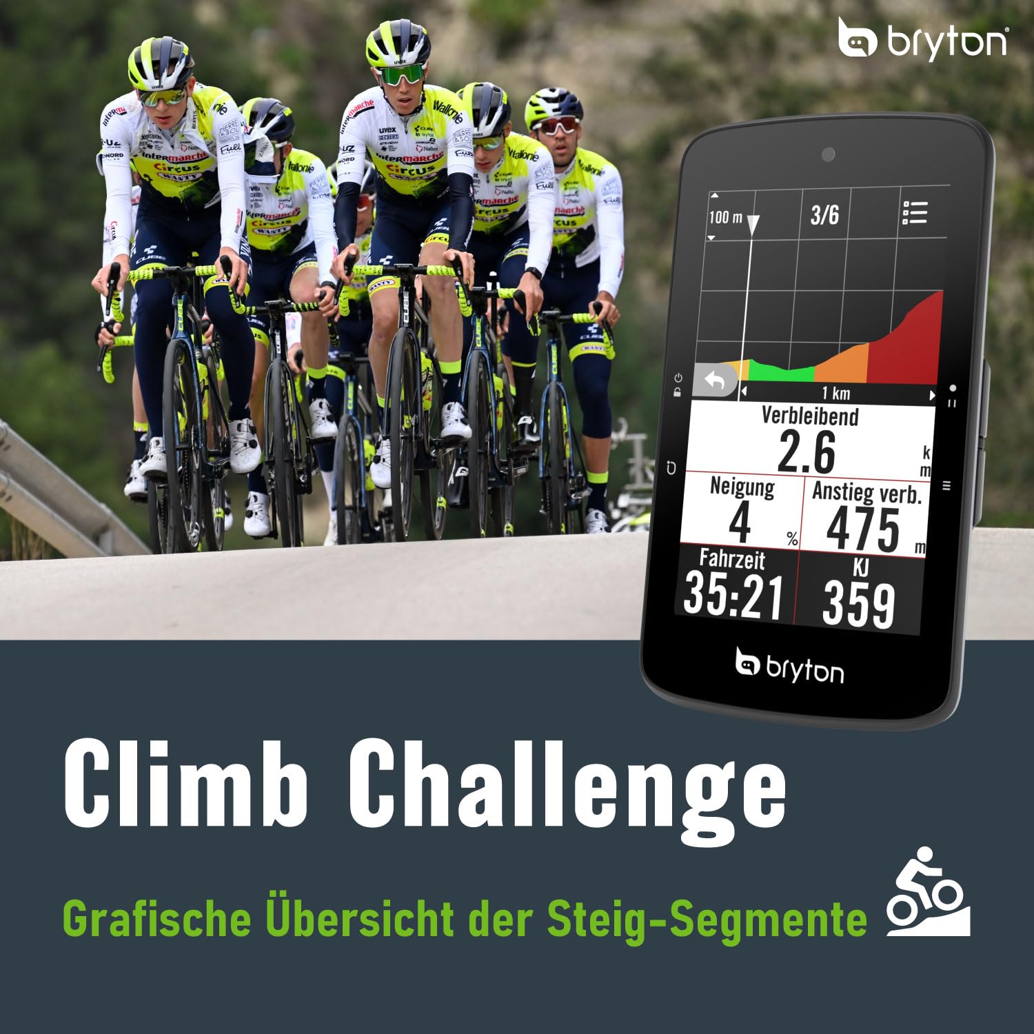 Bryton Rider S800 E GPS-Fahrradcomputer