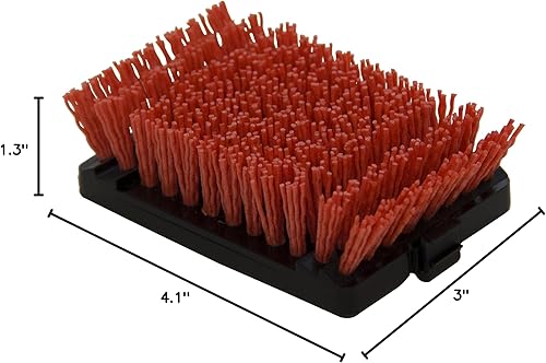 Miniatura 6 de Char-Broil Cabezal de repuesto de cepillo de parrilla de nailon fresco y limpio