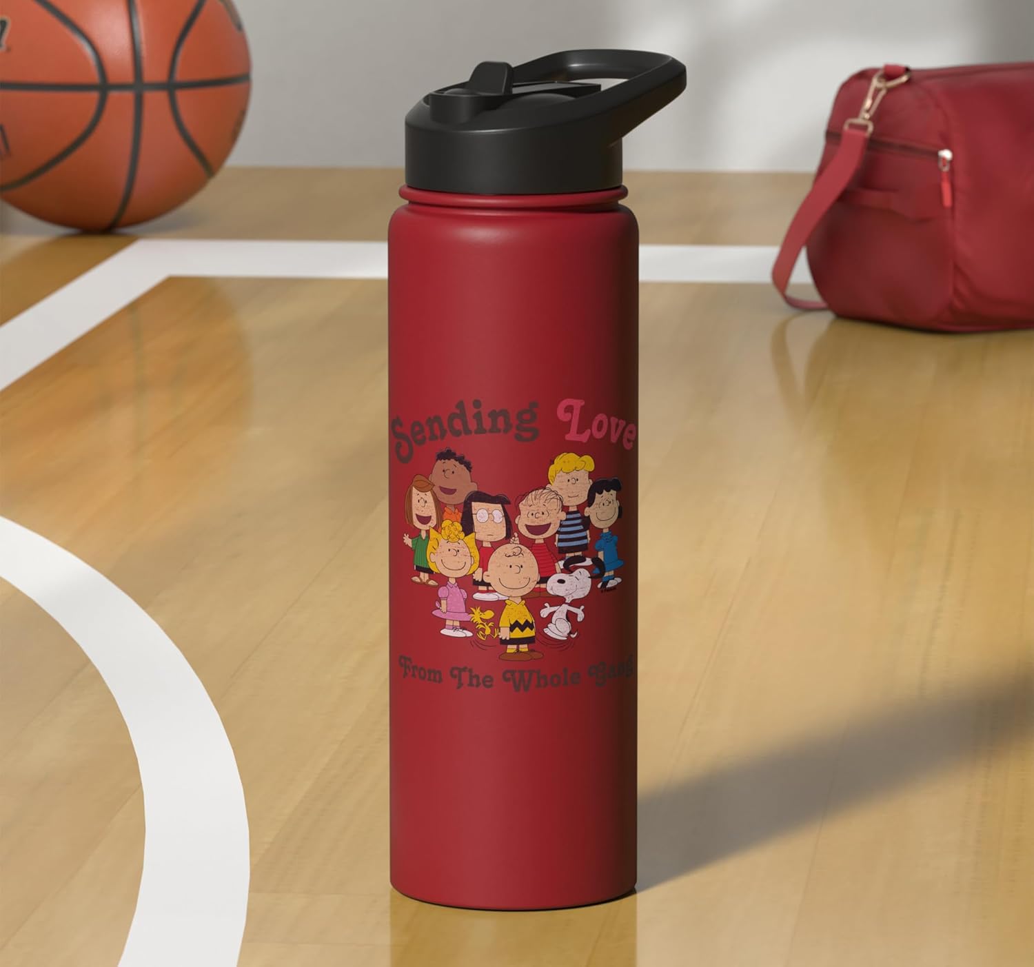 Sending Love From The Gang Stainless Steel Insulated Water Bottle
