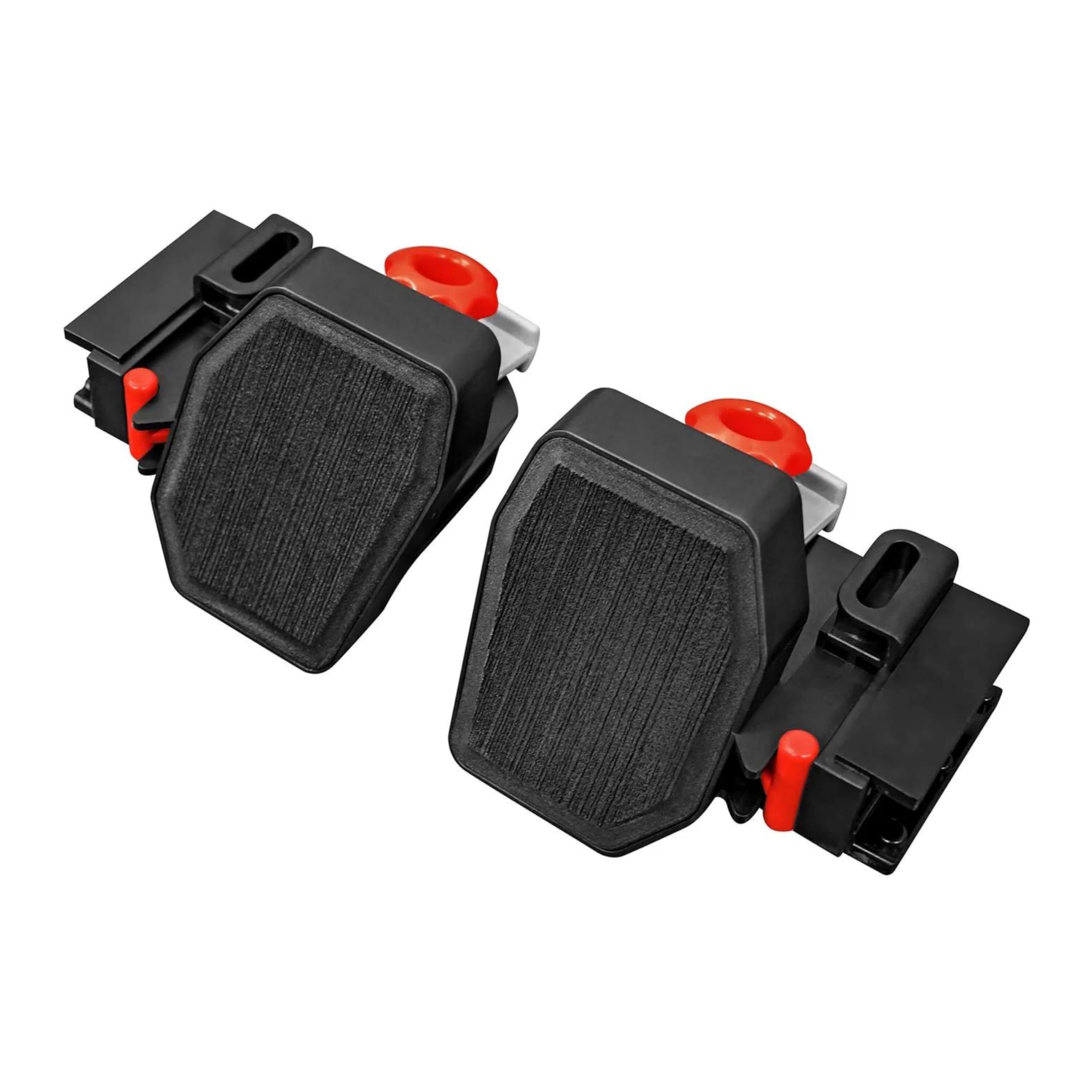 Vibe FreeFlow Rudder Control Foot Braces – Adjustable Padded Kayak Foot Pedals with Quick Lock-Out, Compatible with Yellowfin 120/130T, Sea Ghost Series, and Shearwater 125