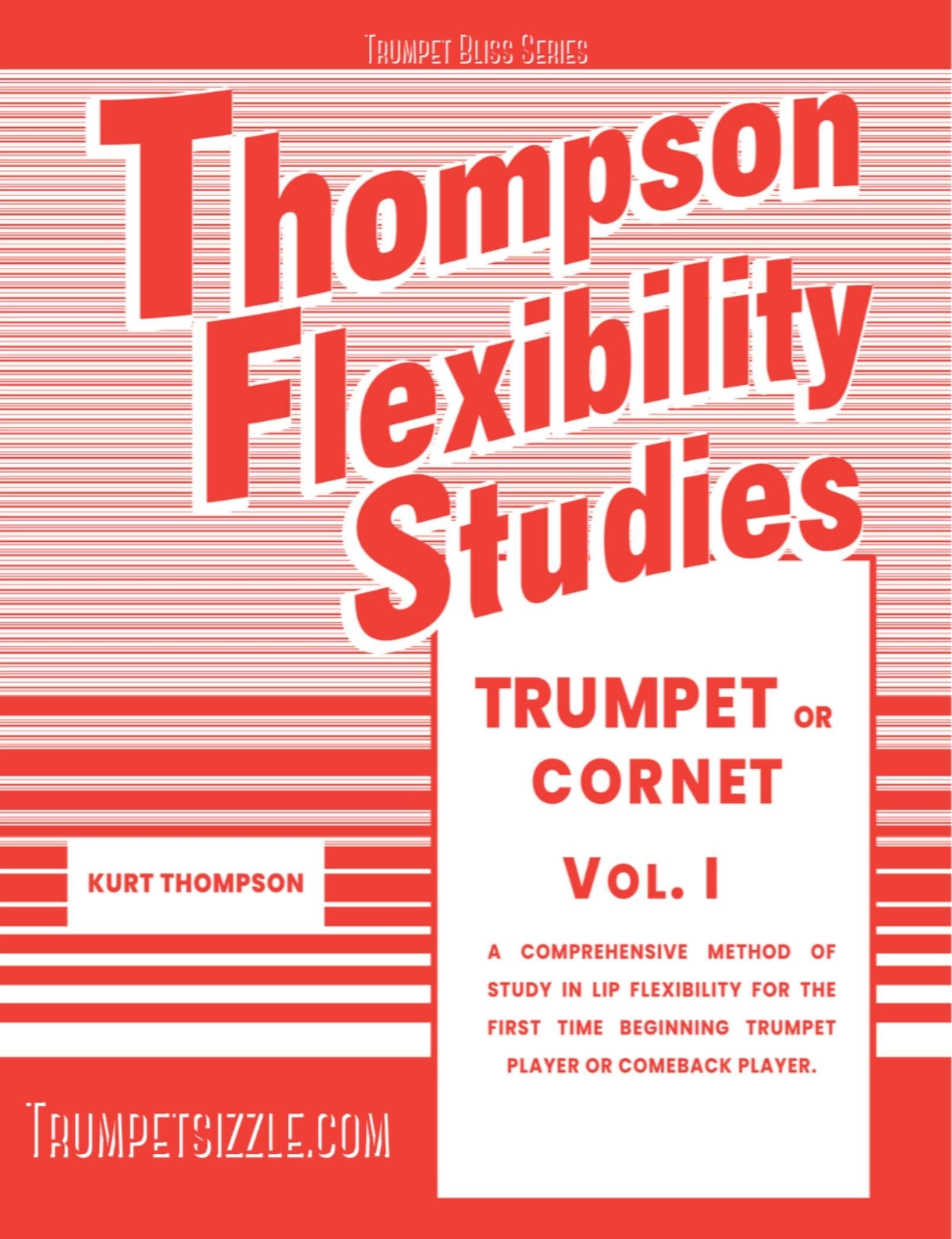 Flexibility Studies Trumpet Thompson Vol 1 méthode pour débutant