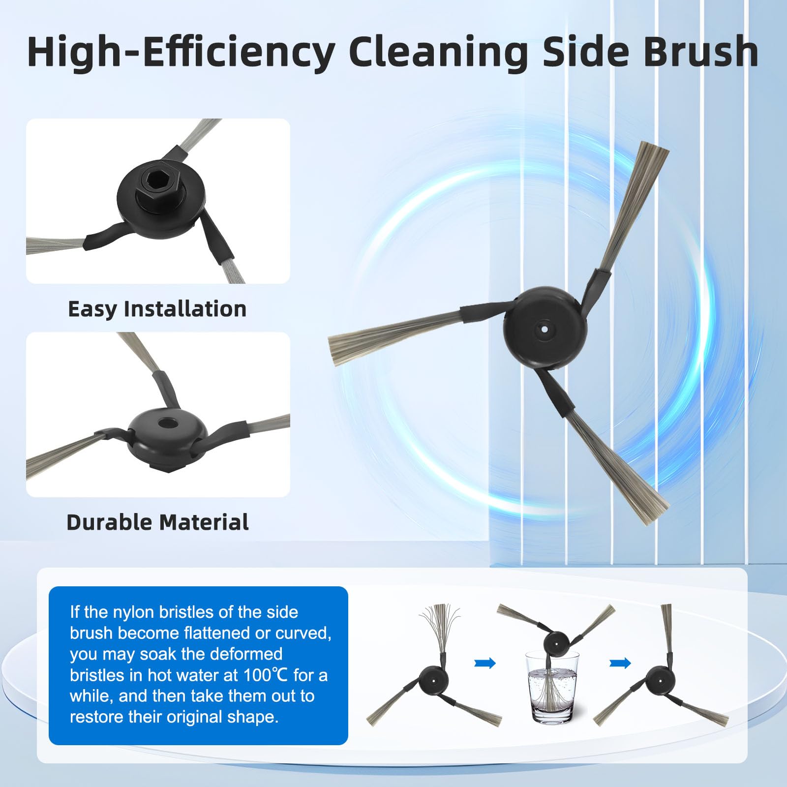 29 sztuk akcesoriów do robota odkurzającego Dreame X50 Master/X50 Ultra Complete/L50 Pro Ultra /L50 Ultra/Dreame L40s Pro Ultra/Mova V50 Ultra Complete, 4 filtry HEPA z węglem aktywnym