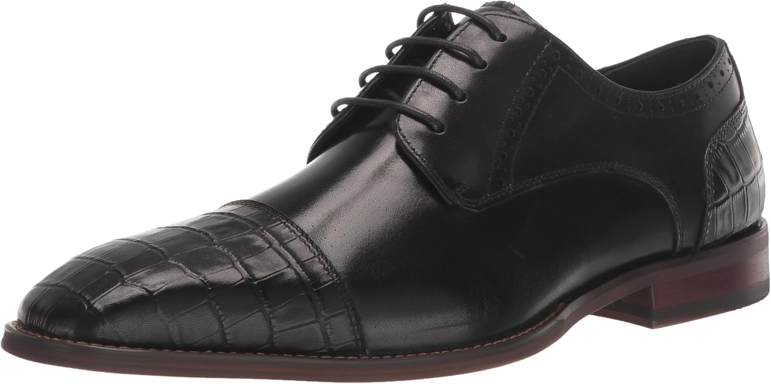 Stacy Adams Mens Penley Cap Toe Oxford