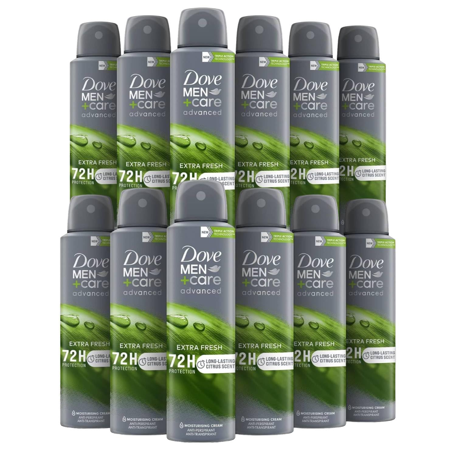 Dove Men Care Advanced Deodorante Uomo Extra Fresh 72h 150ml (12)