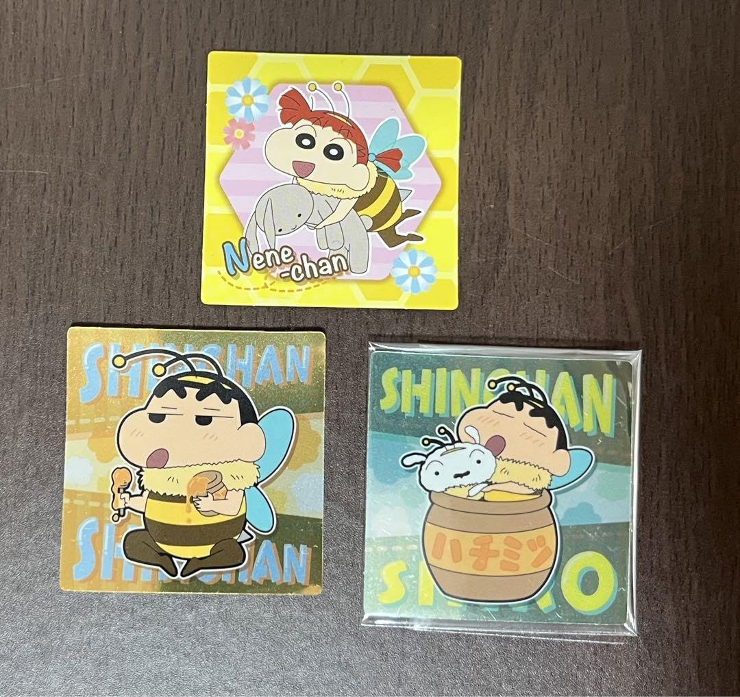 Amazon.co.jp: クレヨンしんちゃん チョコビシール 3枚セット