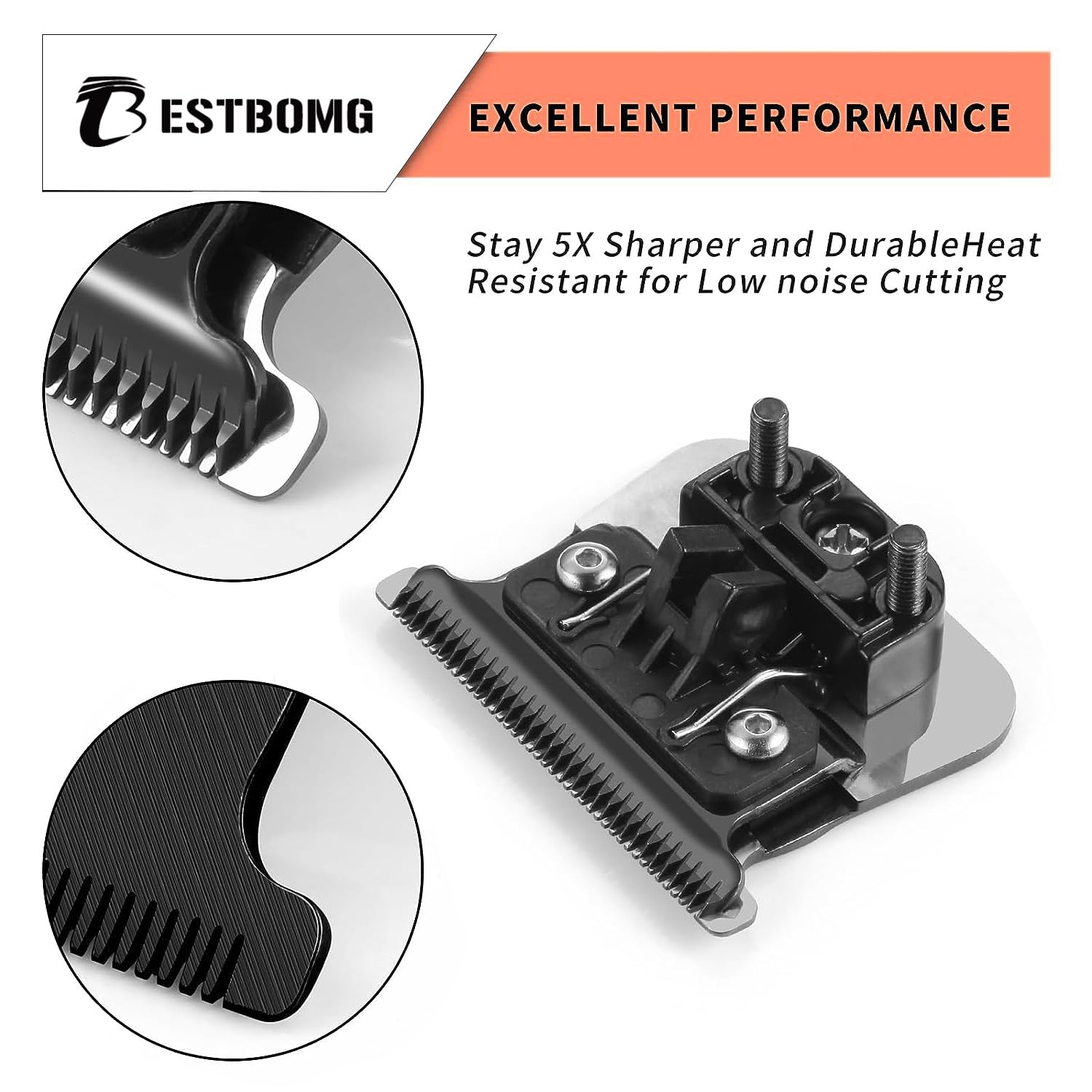 Cuchillas de repuesto DLC FX707B para recortadoras BaBylissPRO FX787,FX726 | 2 unidades