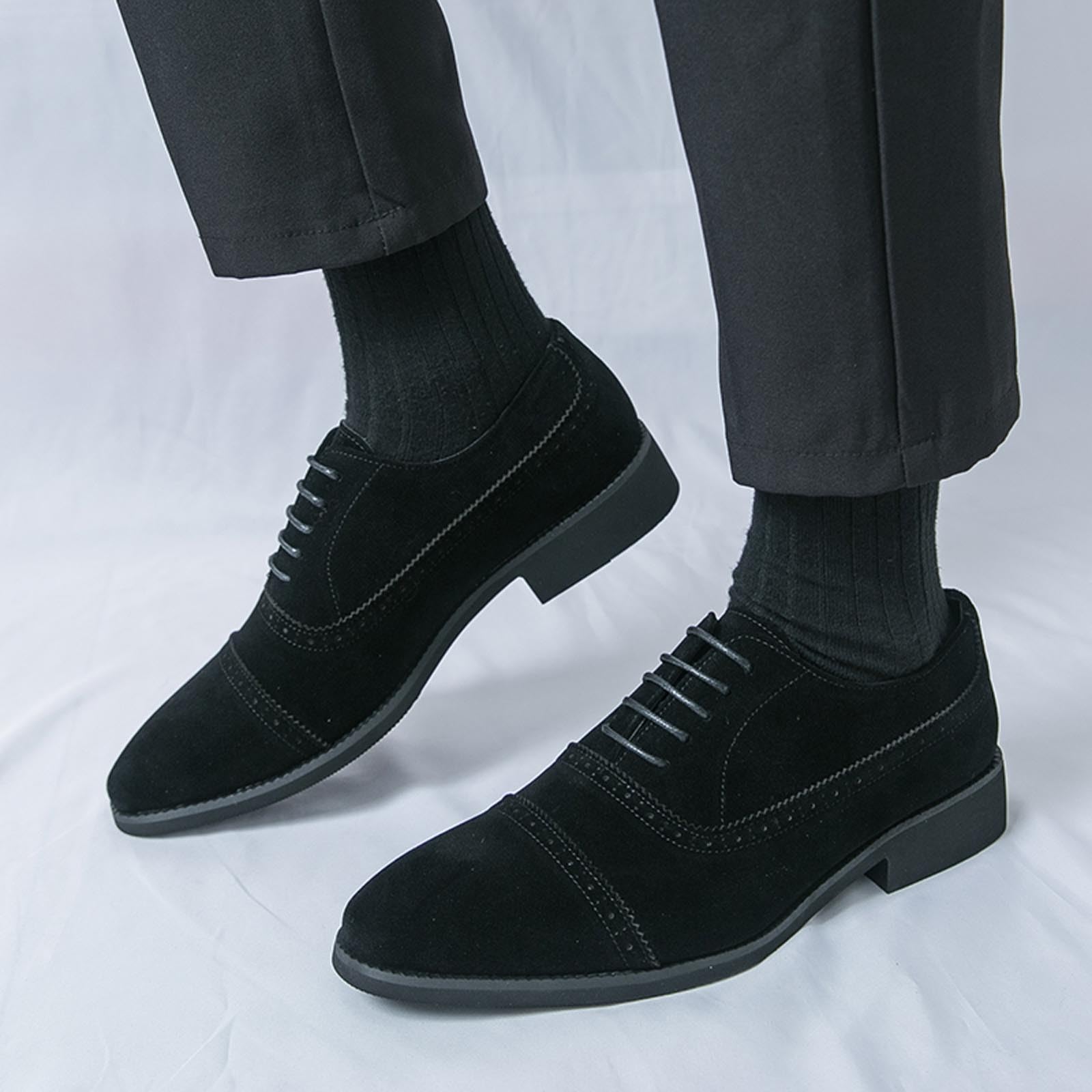 Generisch Elegante Schnürschuhe für Festliche Anlässe Alltag – Zeitlose modische Herrenleder Schuhe mit hochwertiger Verarbeitung bequemem Tragegefühl