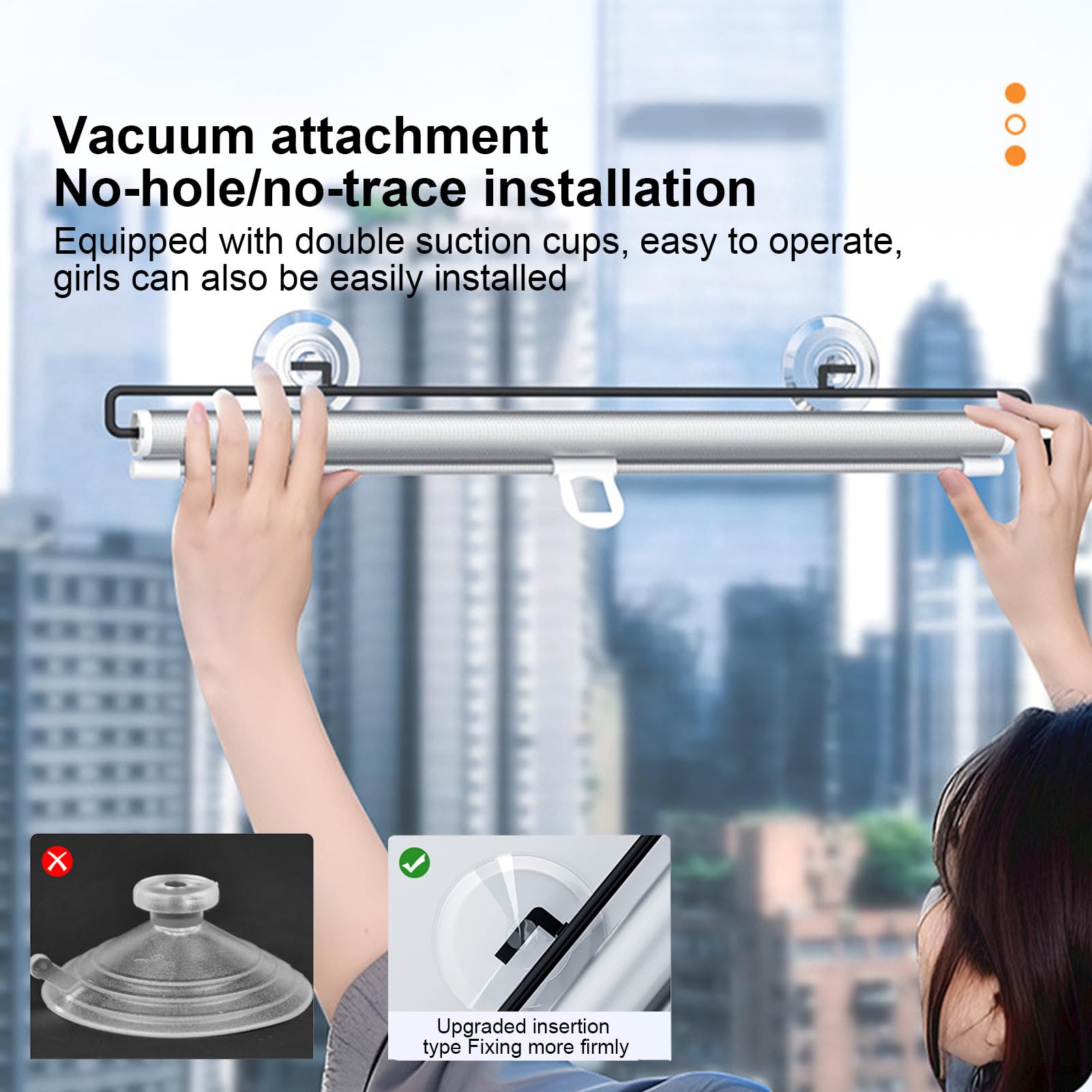 Tende a rullo per auto, parasole interno per auto - Tendine parasole
