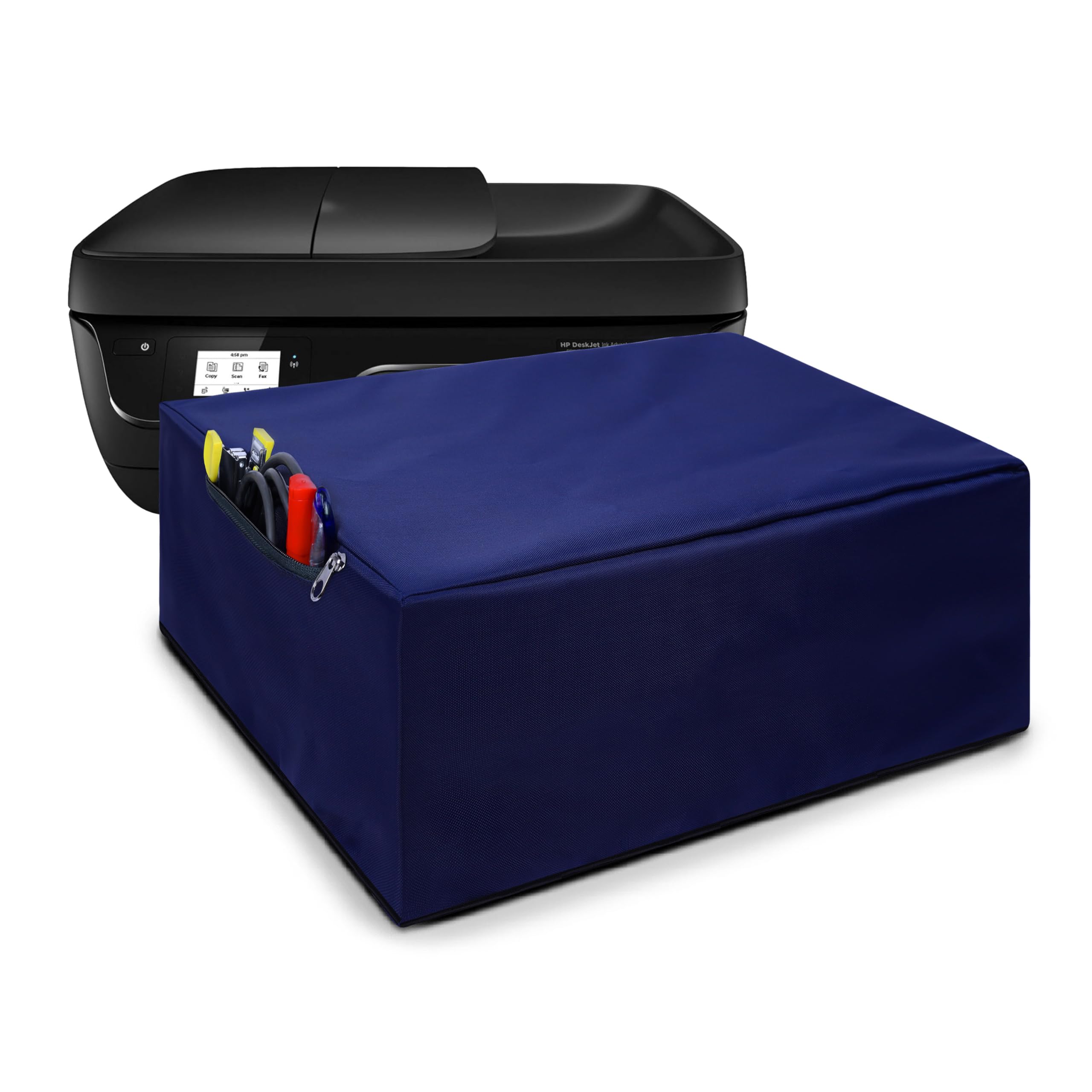 Alifiya Dust Proof Washable Printer Cover for HP DeskJet Ink Advantage 3835 / 3777 - Blue