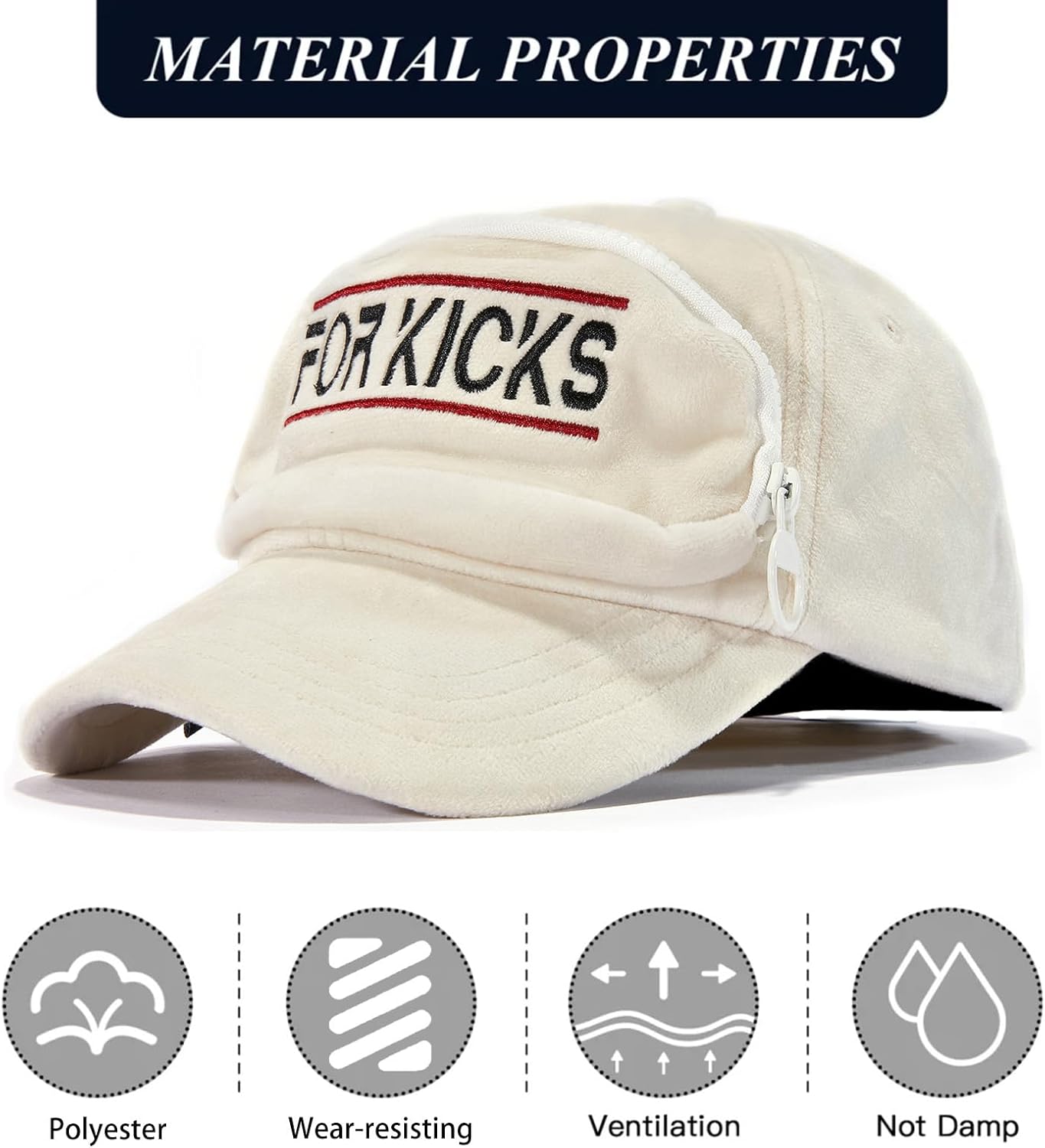 Trendy Unisex Graffiti Baseball Cap, Adjustable Cotton Baseball Cap for Men & Women, Athletic Streetwear Hat - Image 3