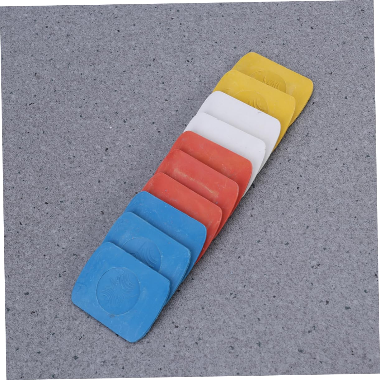 COHEALI 3 Set di Gessetti da Sarto per Cucire Pennarelli per Tessuti Multicolori 4 3x3 3 Cm Antimacchia Design Ergonomico per Progetti E Cucito 10 Pezzi*3