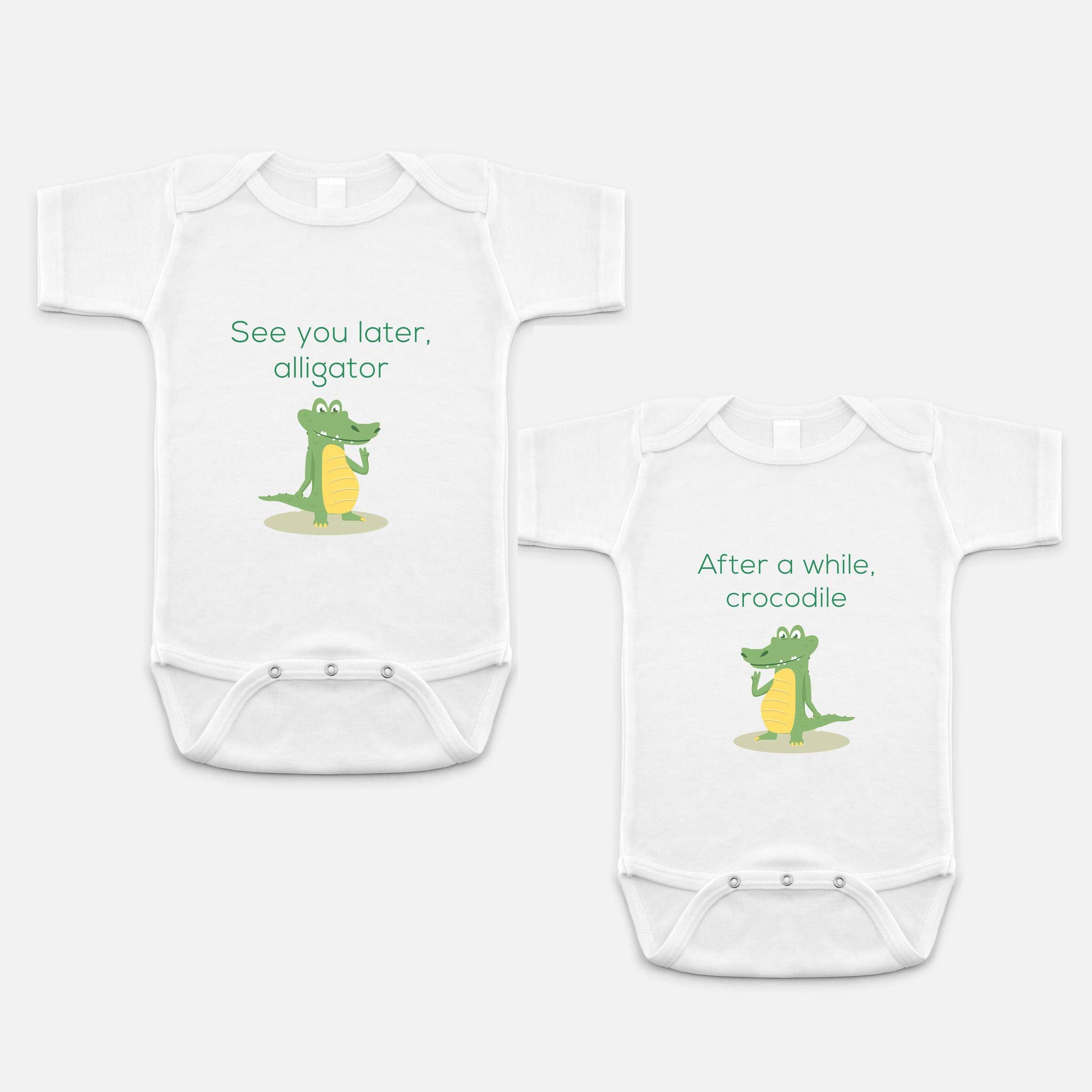 Funny ee You Later, Alligator Baby Bodysuit Cute Infant One-Piece Bodysuit Baby Romper Best Gift for Baby