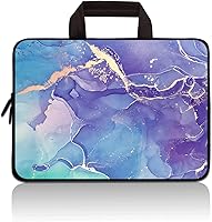 Vista 10 de Funda universal para tablet infantil de 7 a 9 pulgadas, a prueba de golpes, de neopreno, con asa con cremallera, portátil, compatible con Apple iPad