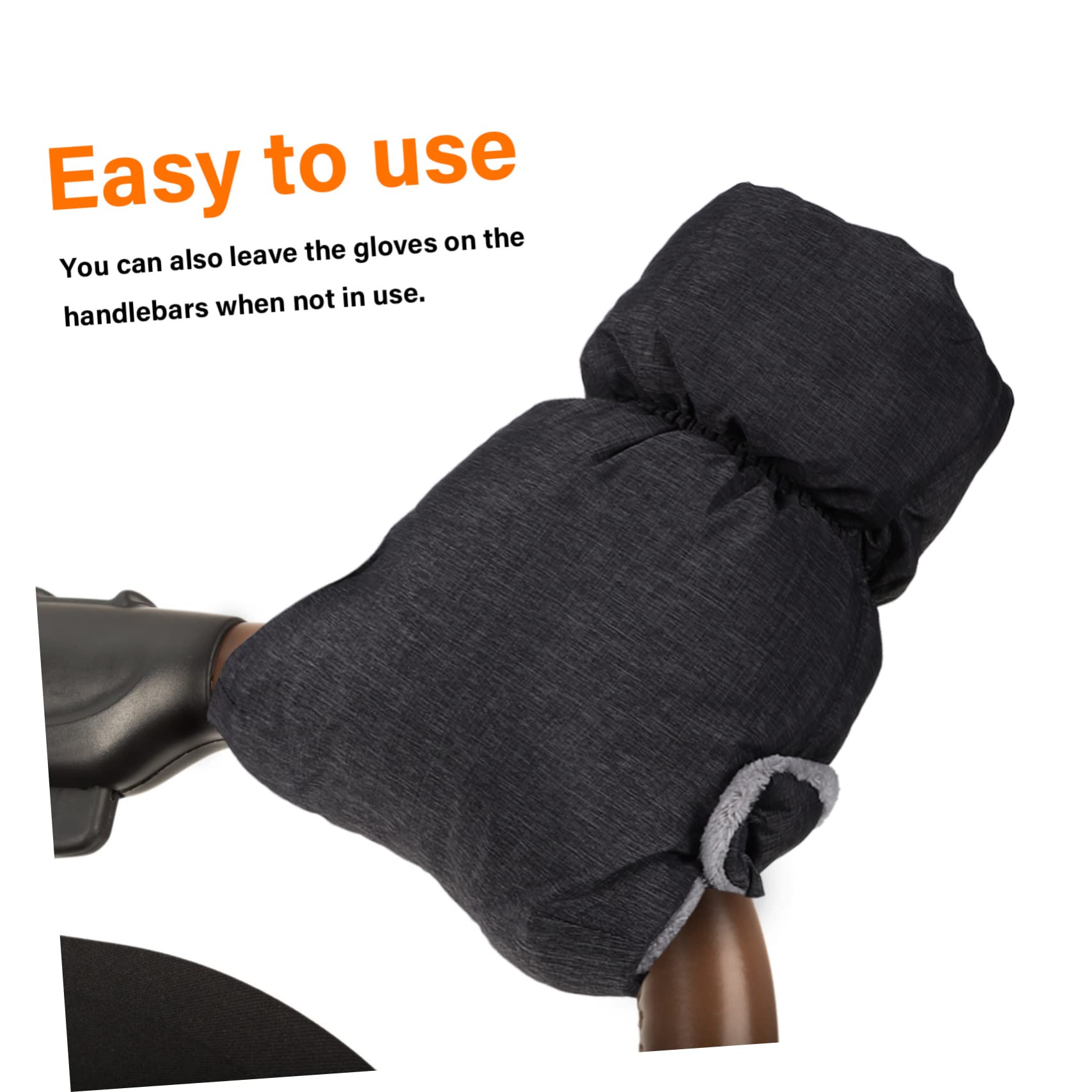 ibasenice 3paires De Poussette Universels Mitaines Chaudes Anti-Froid pour Hiver Accessoires pour Poussettes Et